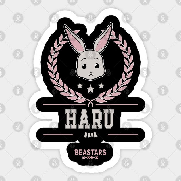 BEASTARS: TEAM HARU Sticker by FunGangStore